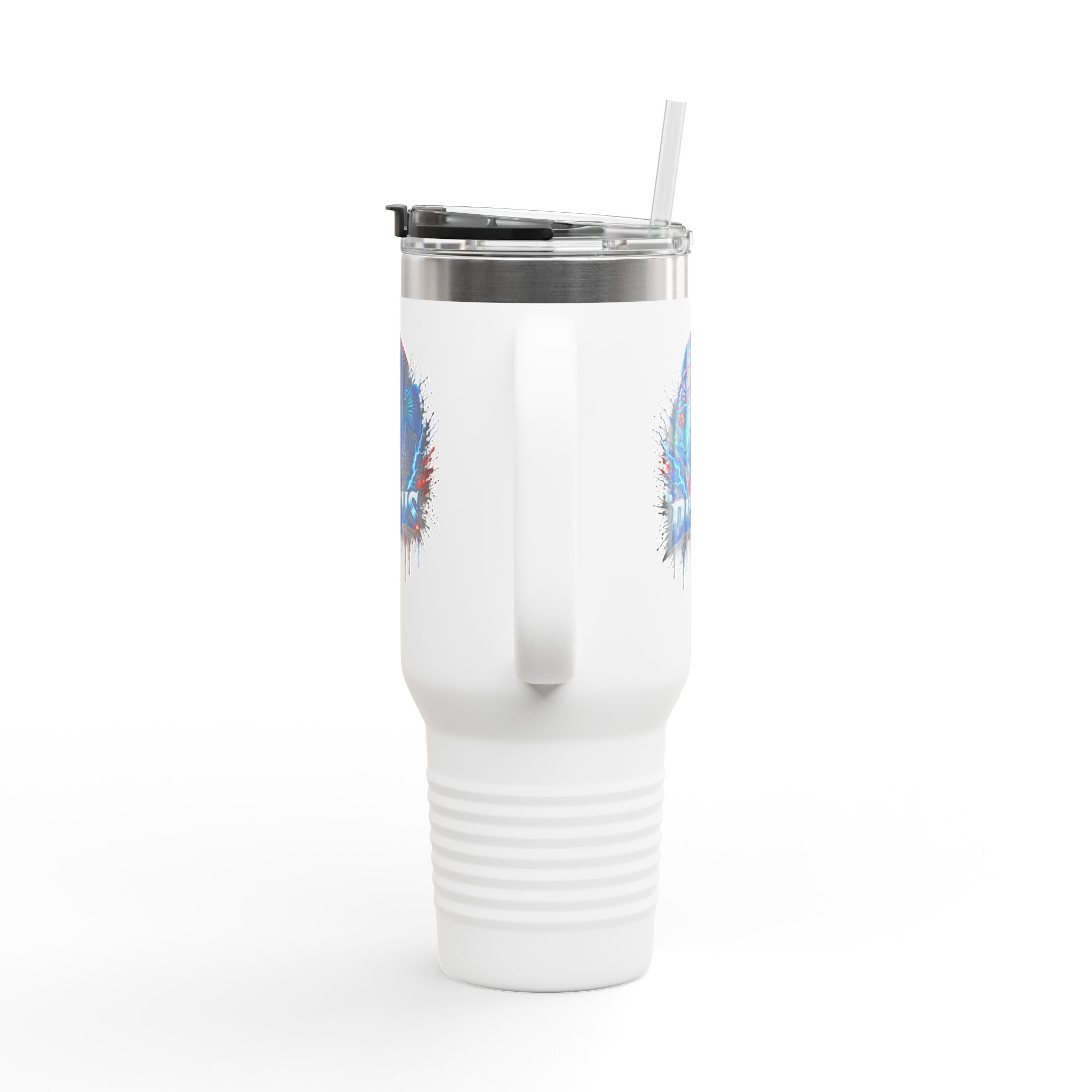 Electric Discus – 40oz Premium Insulated Travel Mug
