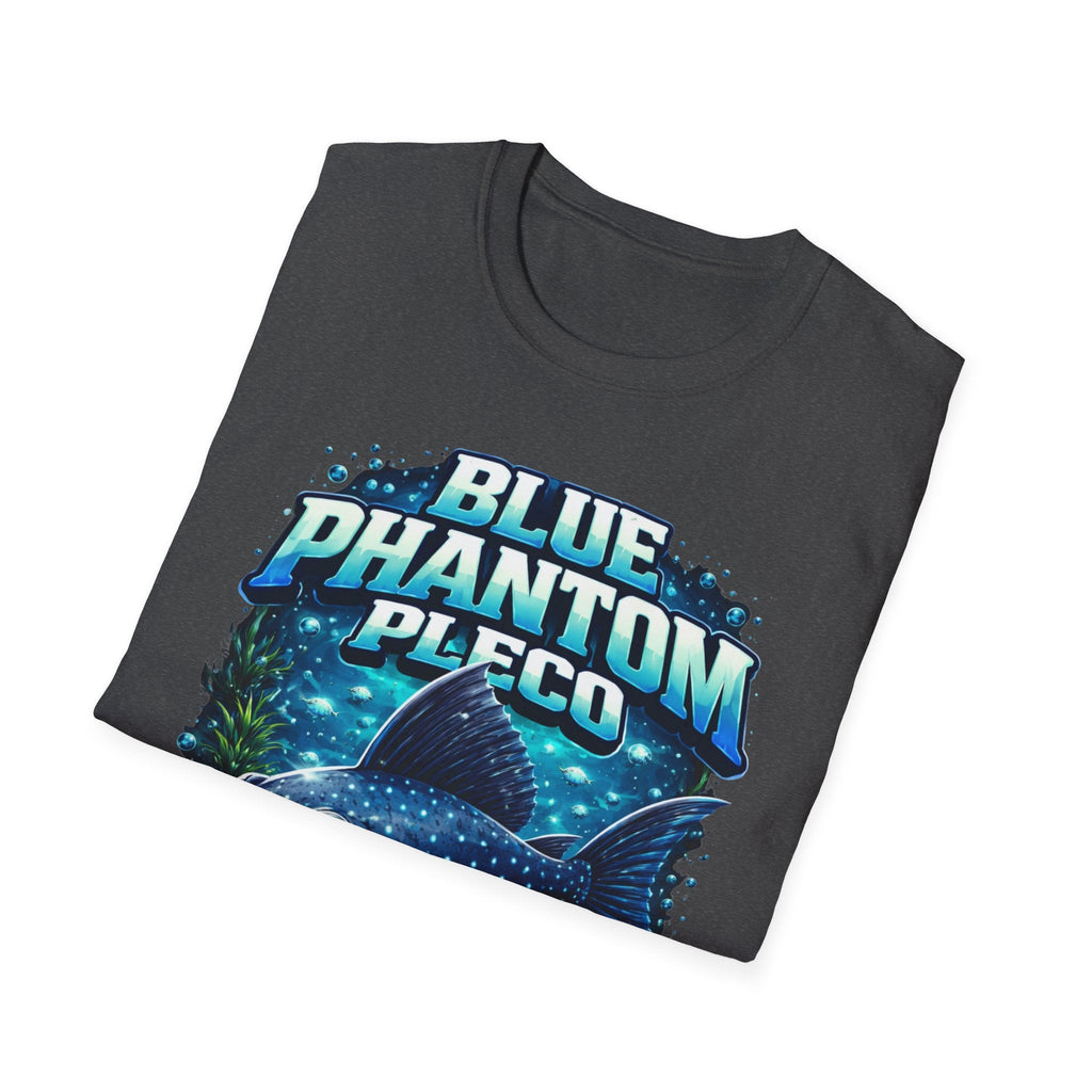 Blue Phantom Pleco T-Shirt — Graphic Aquarium Fish Tee