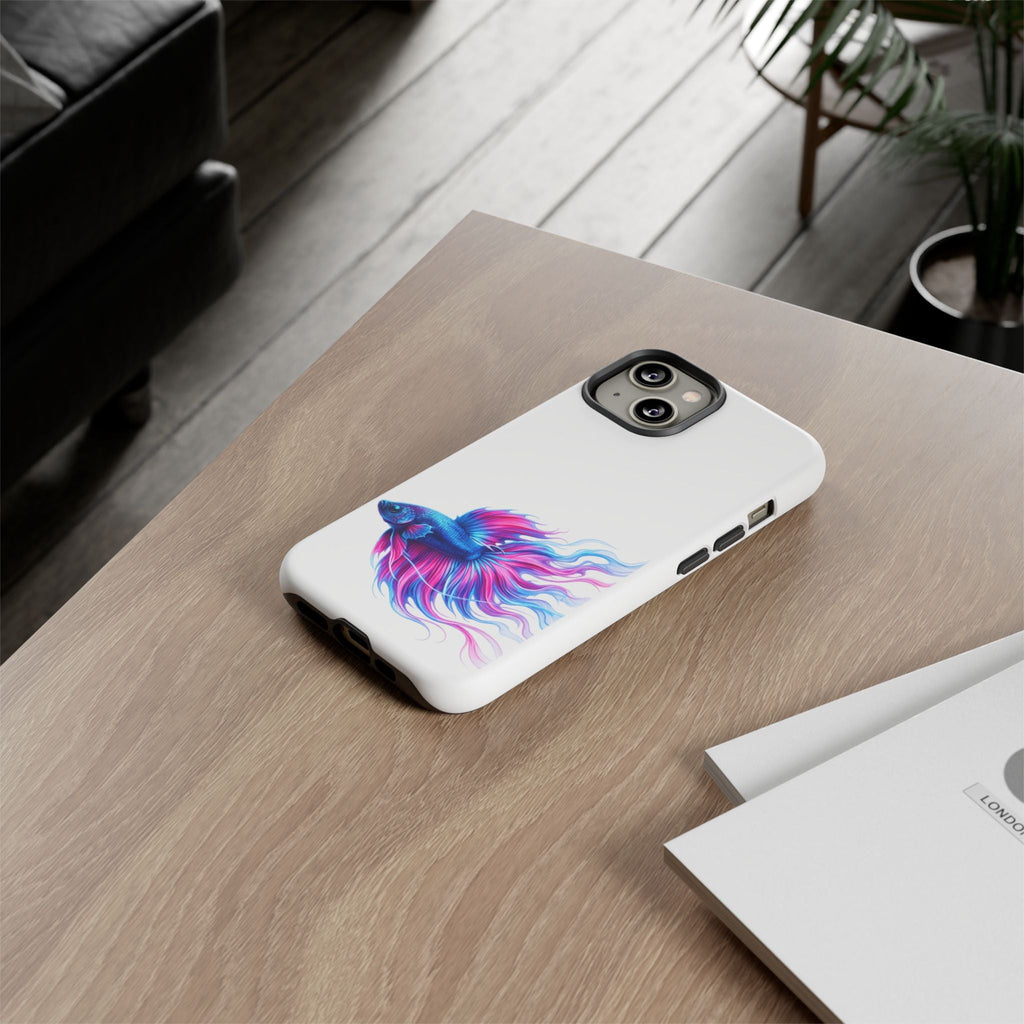 Electric Paint Betta Tough Phone Case