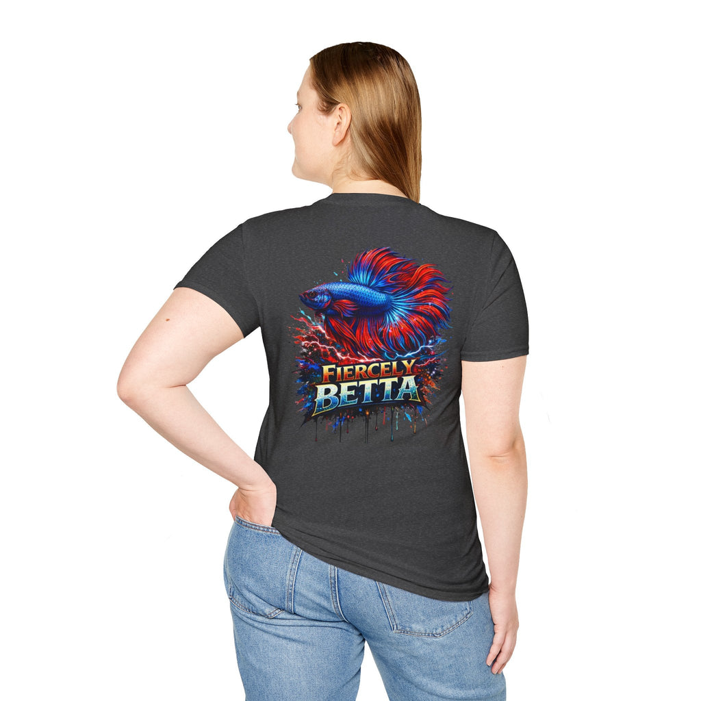 Fiercely Betta T-Shirt — Colorful Betta Fish Graphic Tee
