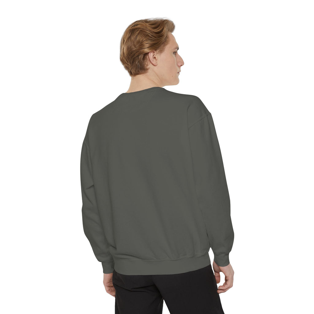 Electric Blue Acara – Garment-Dyed Premium Sweatshirt