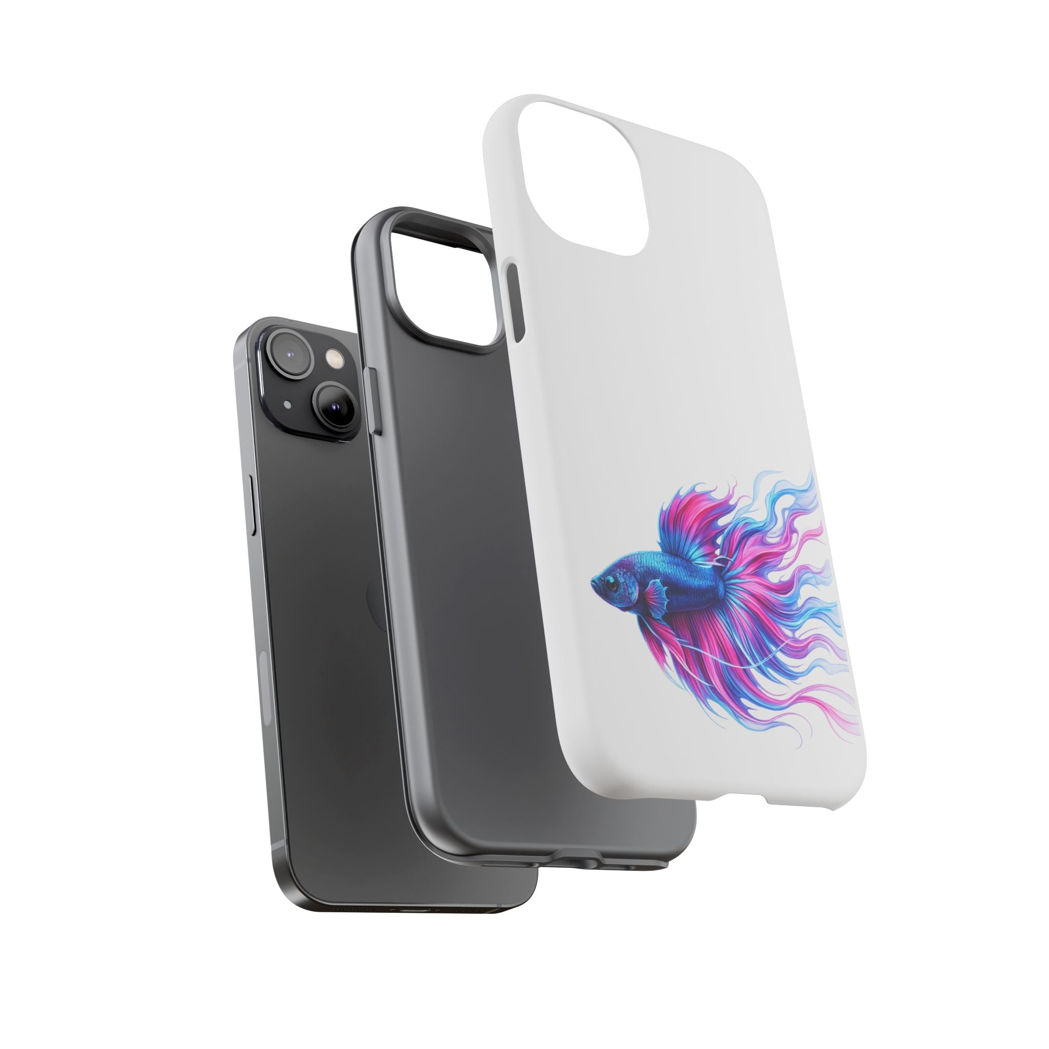 Electric Paint Betta Tough Phone Case