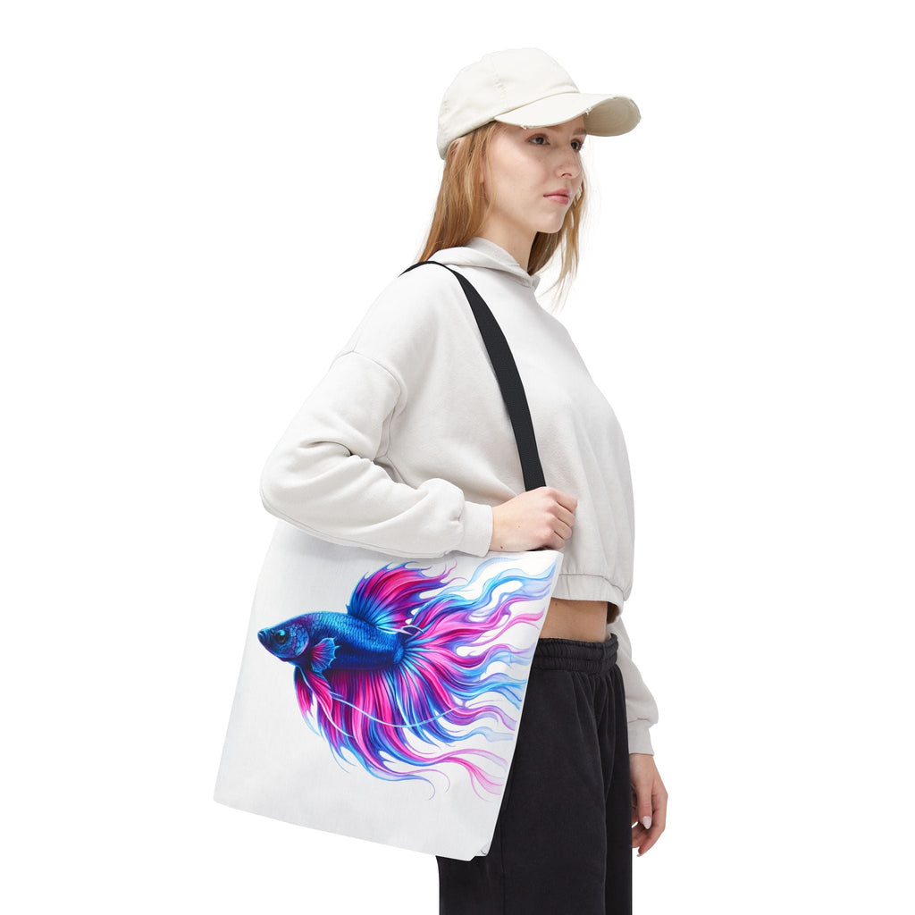 Electric Paint Betta Tote Bag