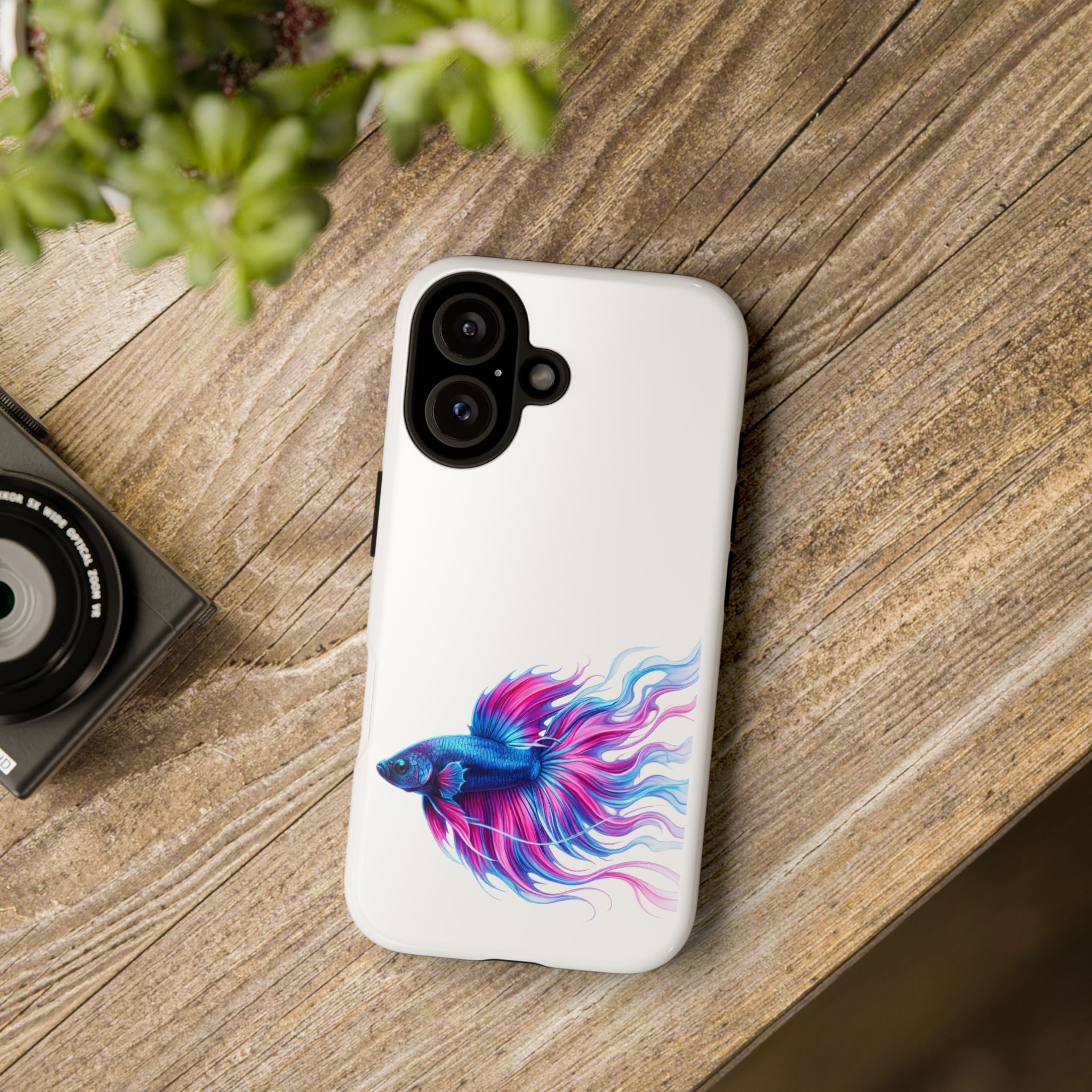 Electric Paint Betta Tough Phone Case