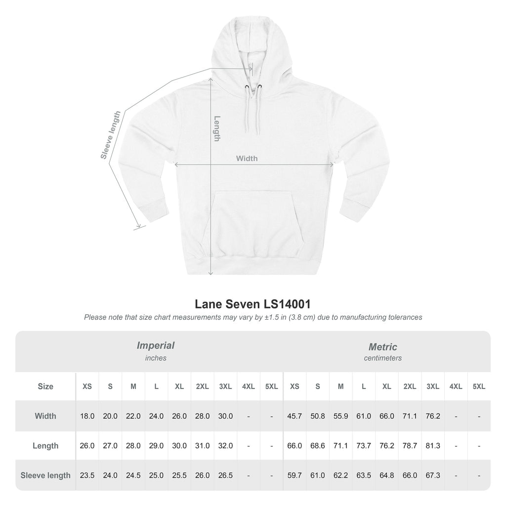 Angelfish Graphic Hoodie — Blue Aquarium Fish Pullover