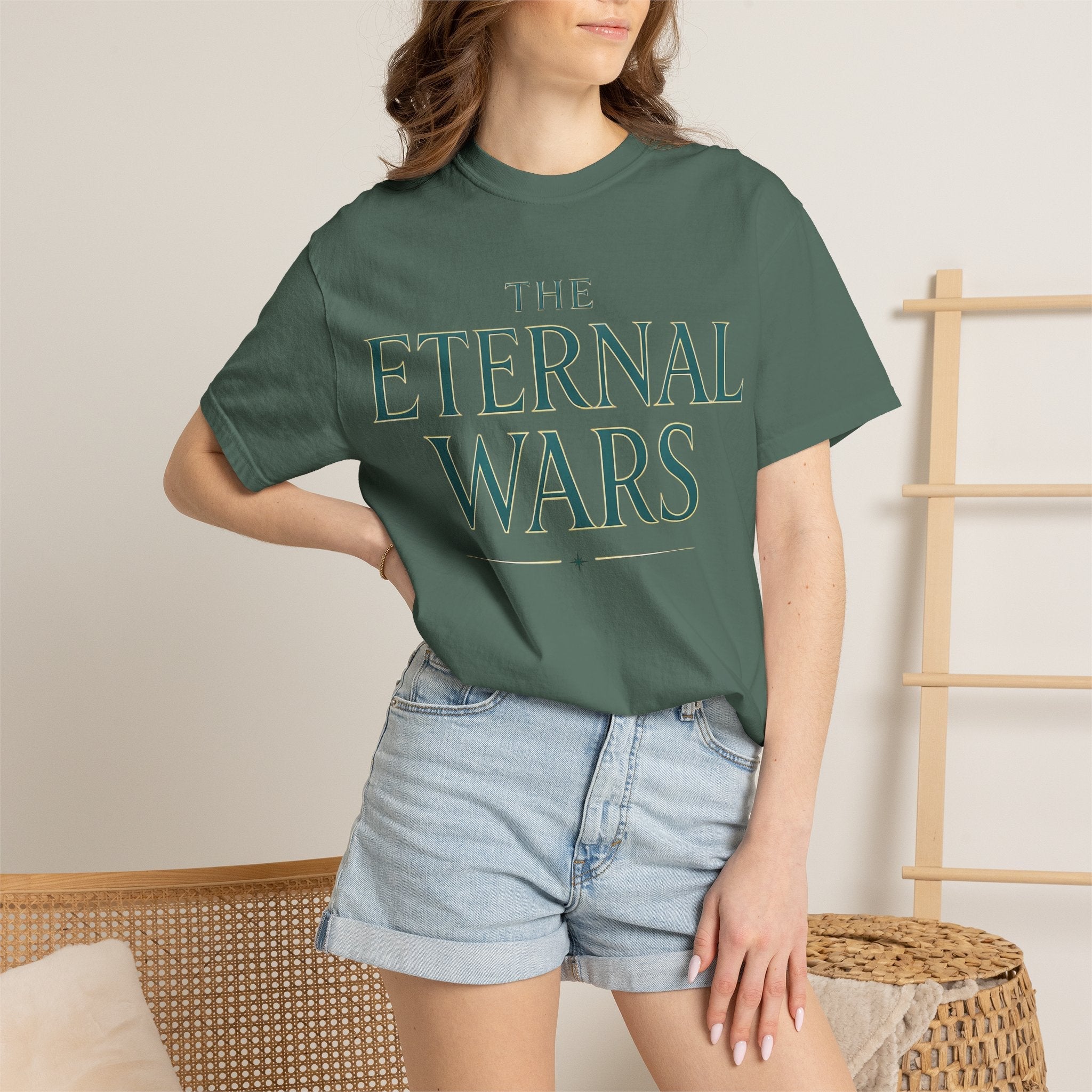 The Eternal Wars Vintage Book-Style T-Shirt