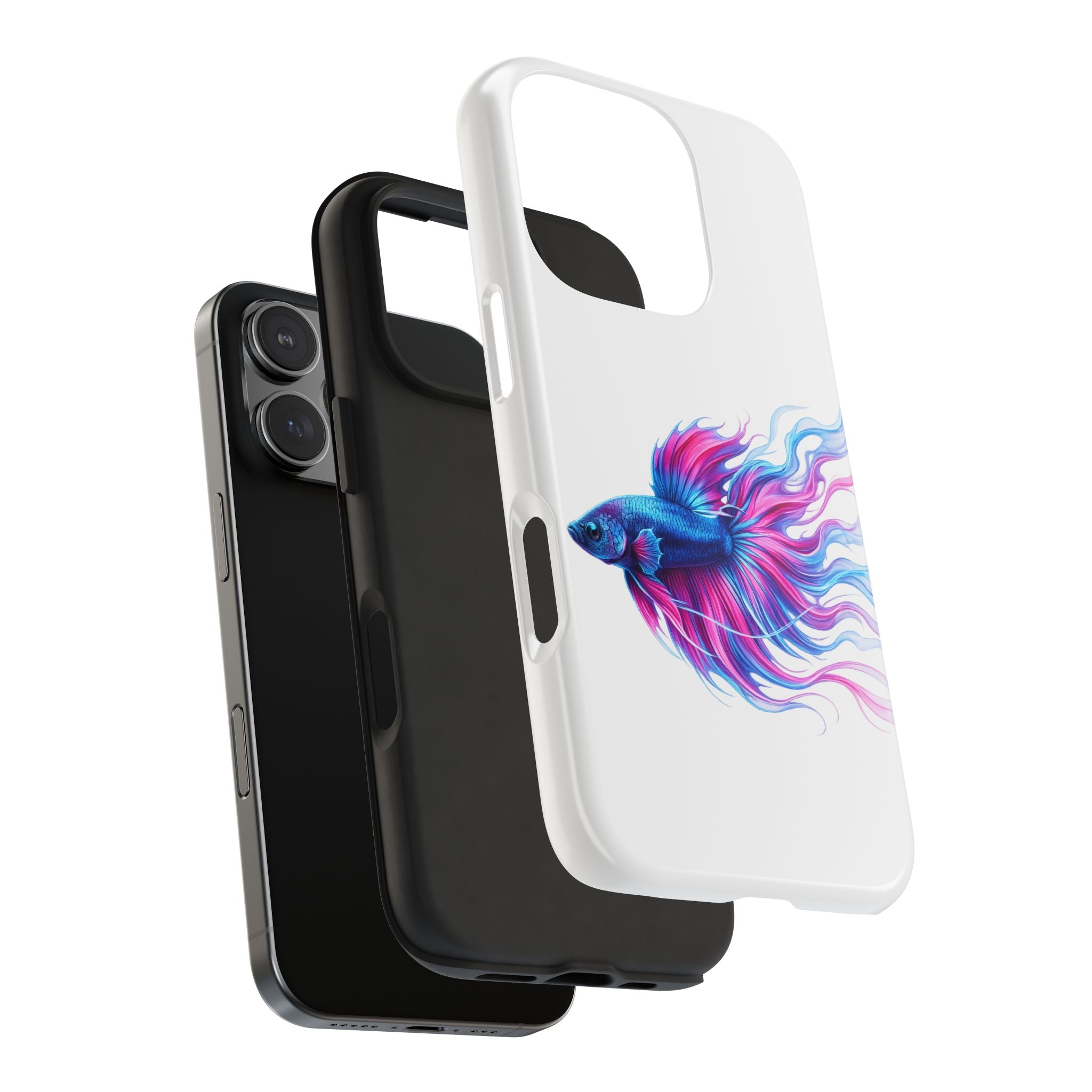Electric Paint Betta Tough Phone Case