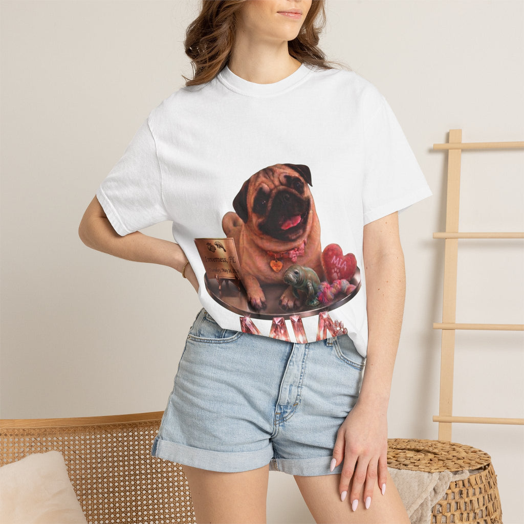 Mia Vintage Portrait Tee | Pug Life