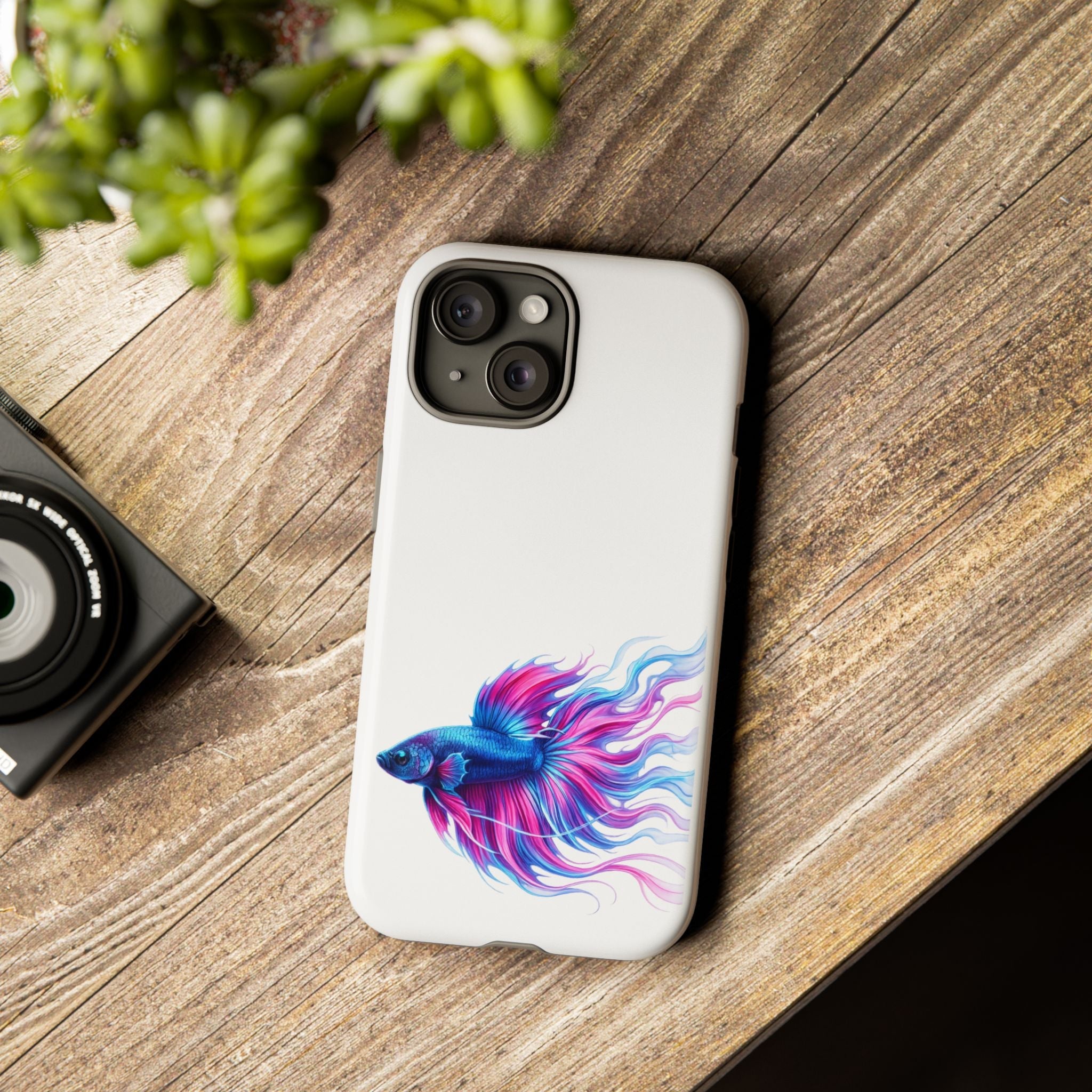 Electric Paint Betta Tough Phone Case