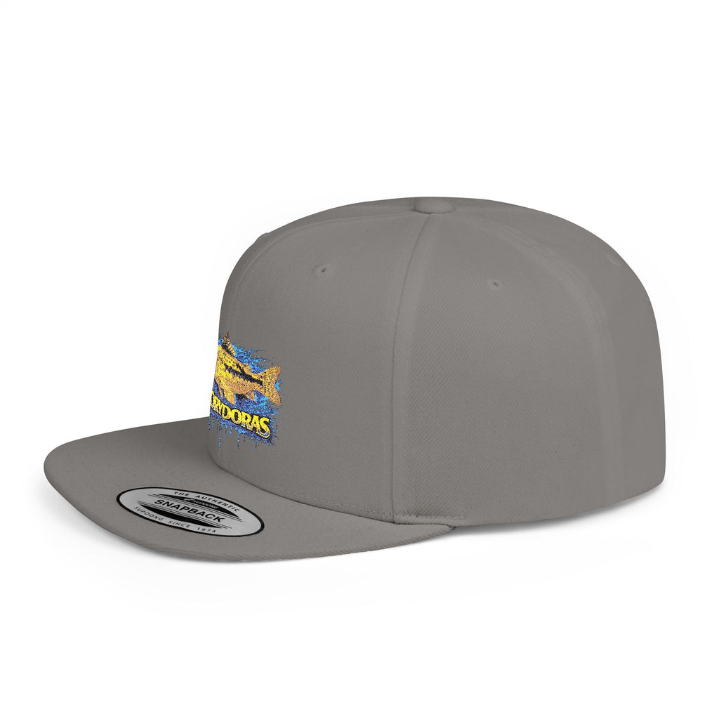 Corydoras Catfish Splash Flat Bill Snapback Hat