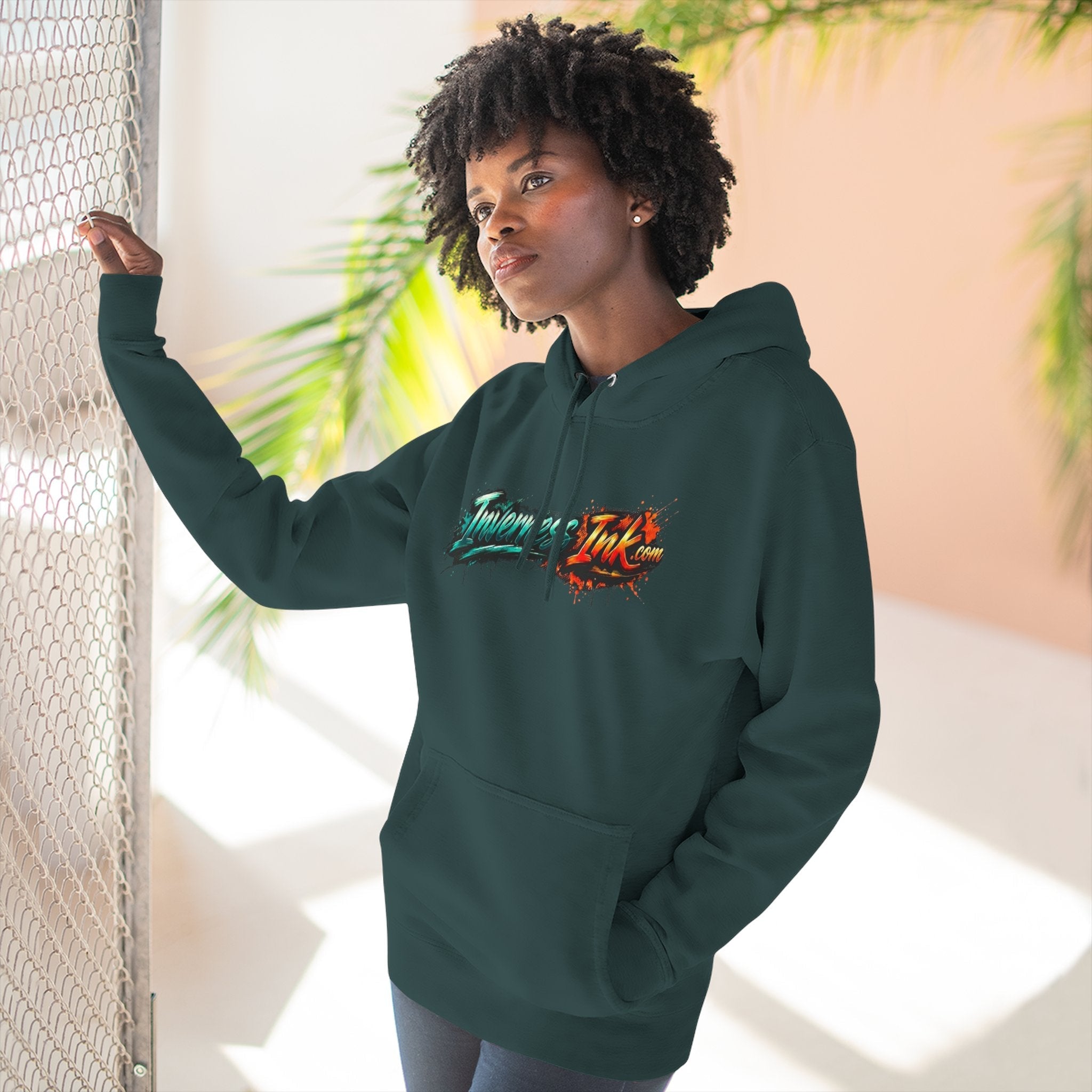 L-185 Xingu Spiny Monster Pleco — Urban Mural Hoodie