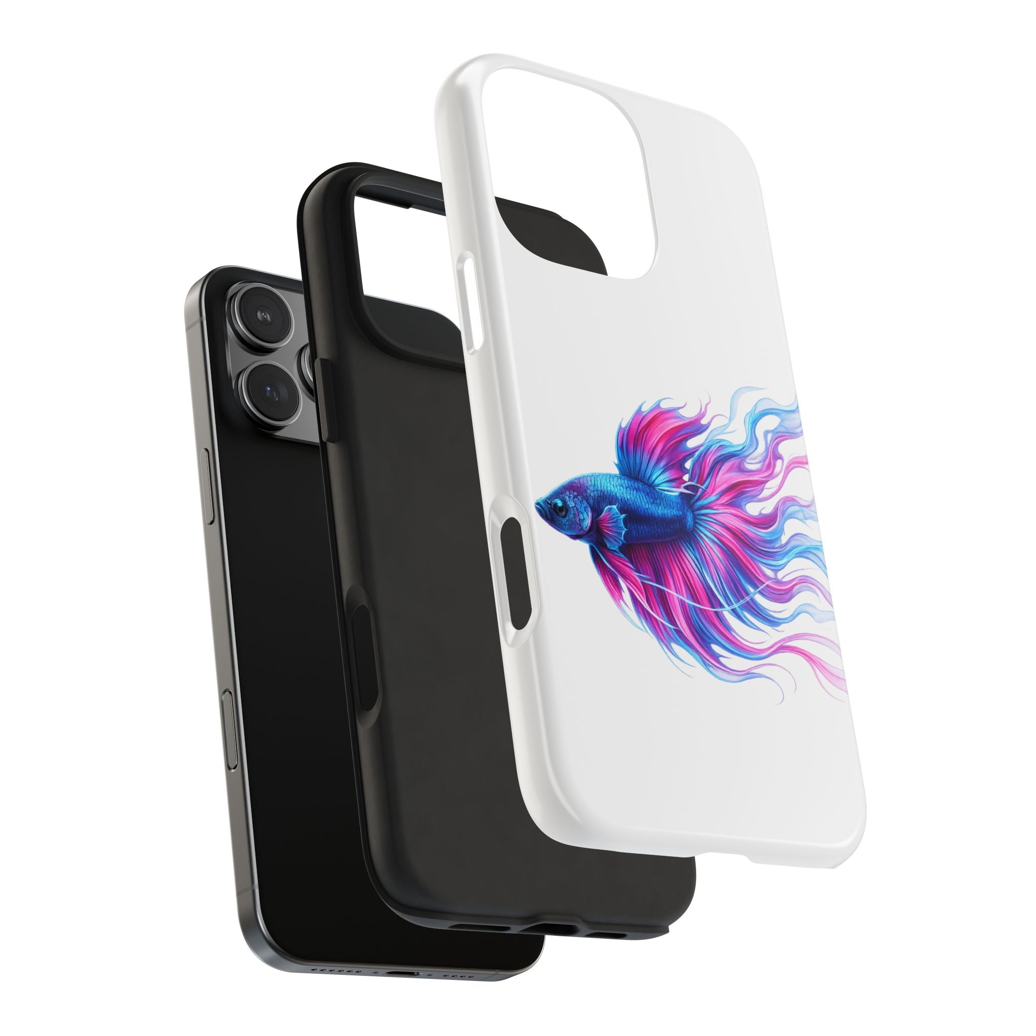 Electric Paint Betta Tough Phone Case