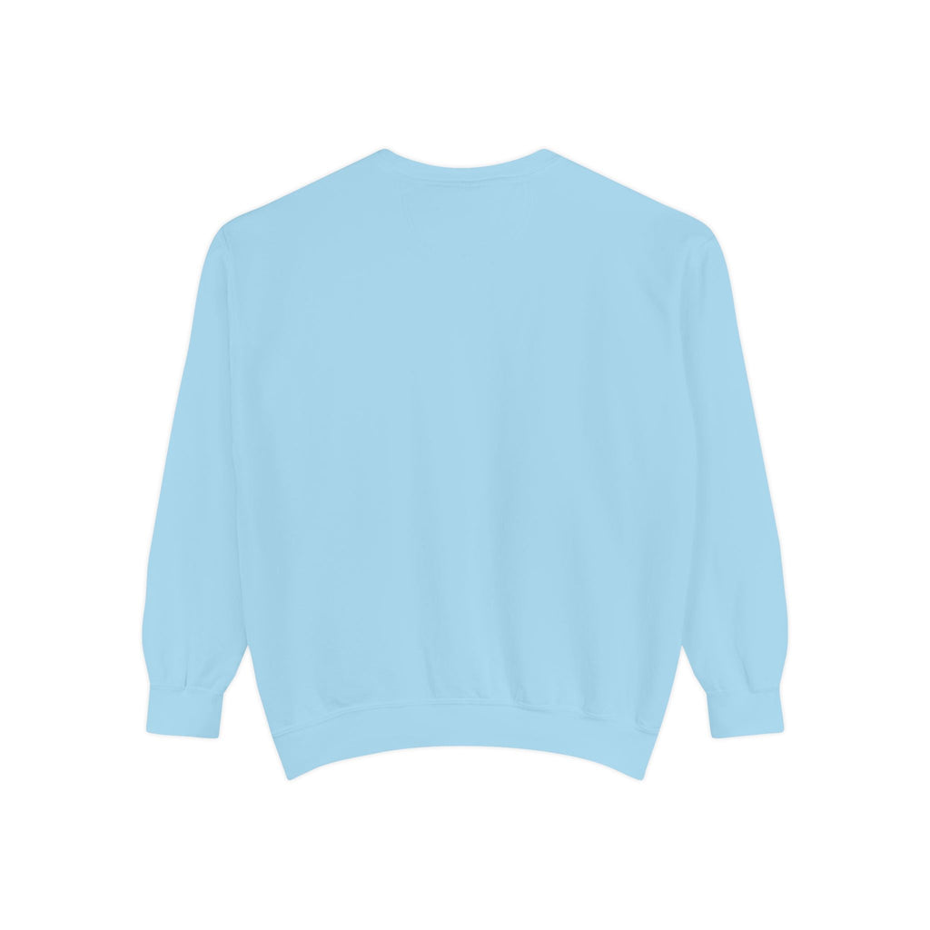 Electric Blue Acara – Garment-Dyed Premium Sweatshirt