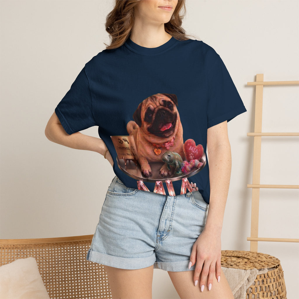 Mia Vintage Portrait Tee | Pug Life