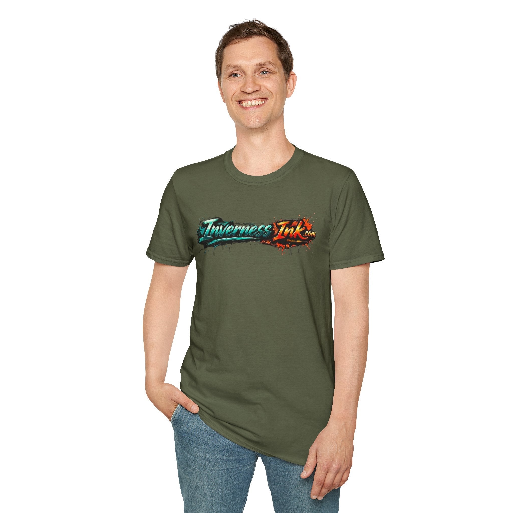 Corydoras Fish T-Shirt — Aquarium Catfish Tee with Splash Graphic