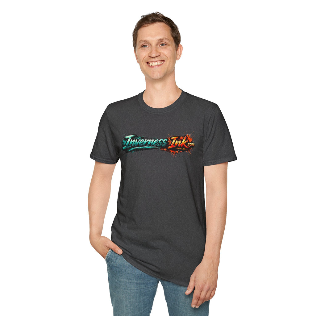 Electric Discus Fish T-Shirt - King of the Aquarium Lightning Art