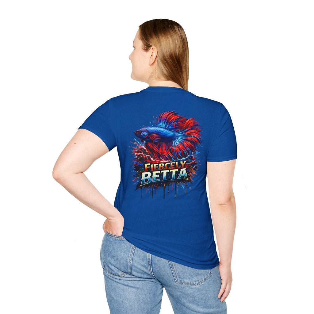 Fiercely Betta T-Shirt — Colorful Betta Fish Graphic Tee