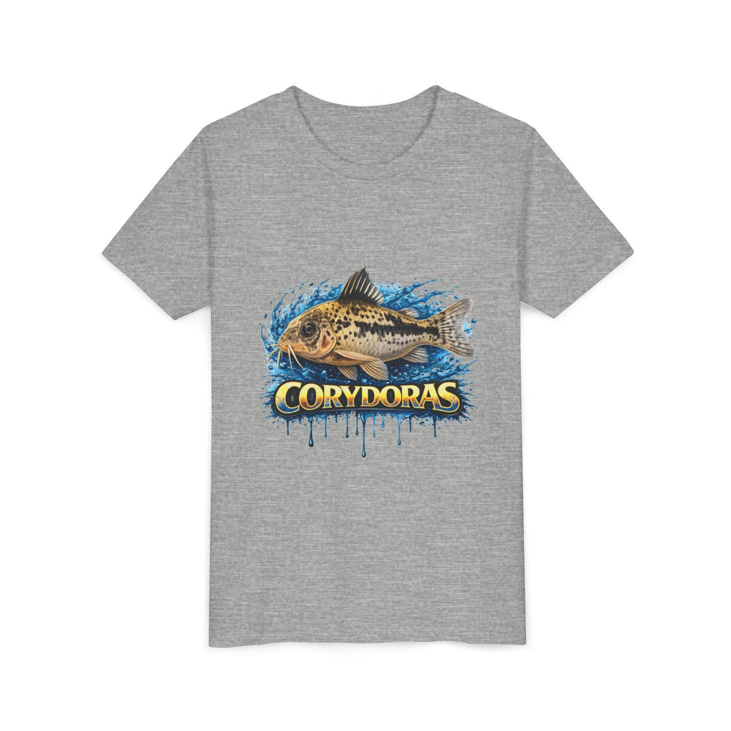 Corydoras Fish Youth Tee – Cute Aquarium Catfish Graphic Shirt