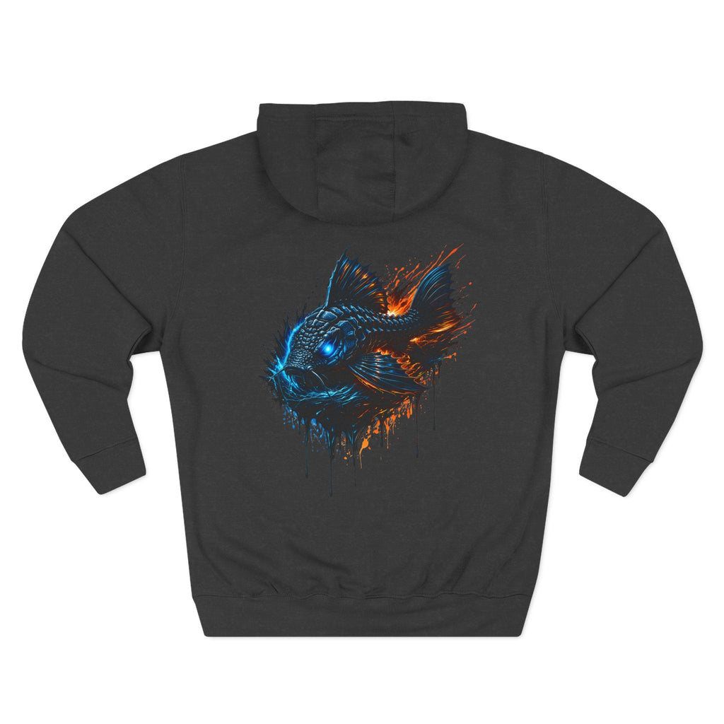 L-185 Xingu Spiny Monster Pleco — Urban Mural Hoodie