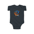Fire & Ice Guppy – Infant "Neon Flare" Cotton Bodysuit