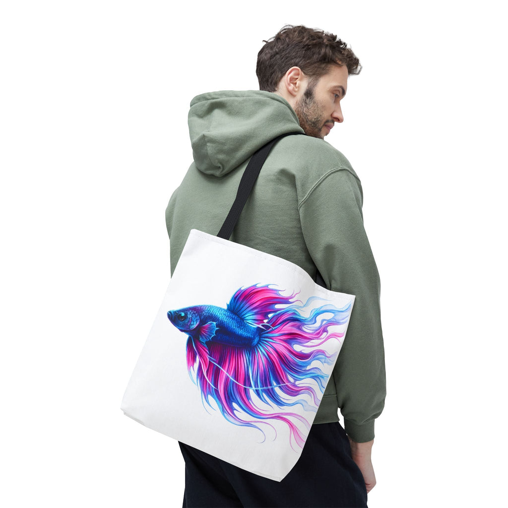 Electric Paint Betta Tote Bag