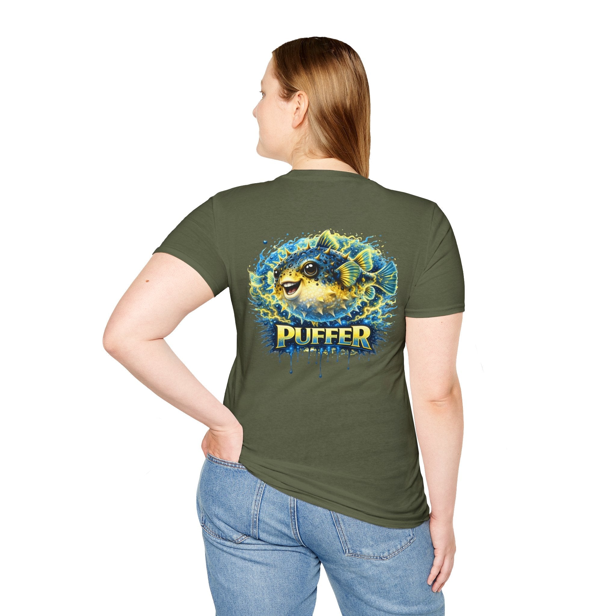 Puffer Fish Graphic T-Shirt