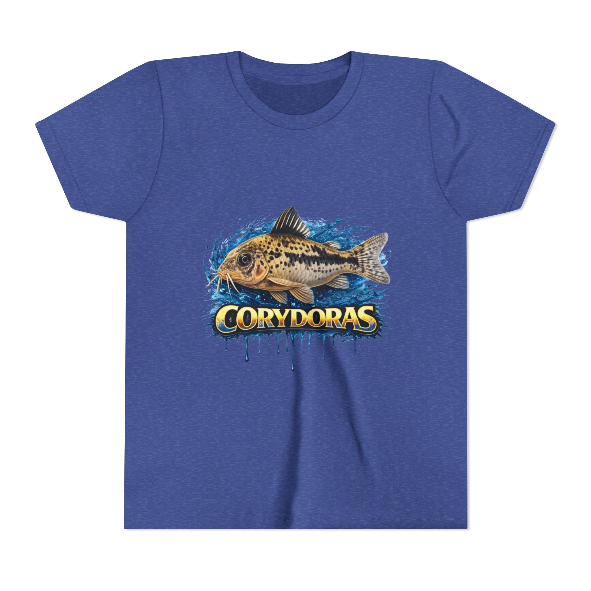 Corydoras Fish Youth Tee – Cute Aquarium Catfish Graphic Shirt