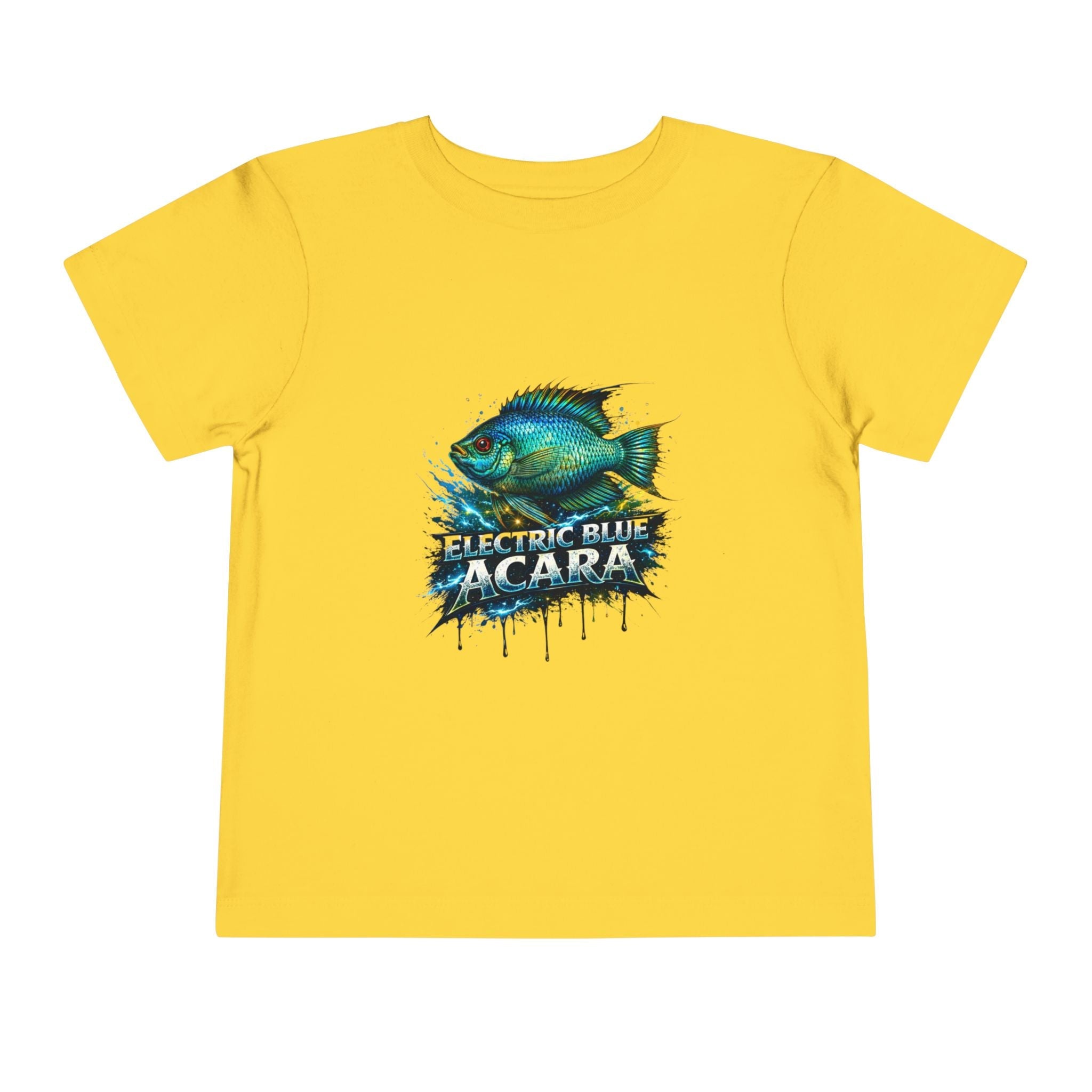 Electric Blue Acara – Toddler Graphic Tee