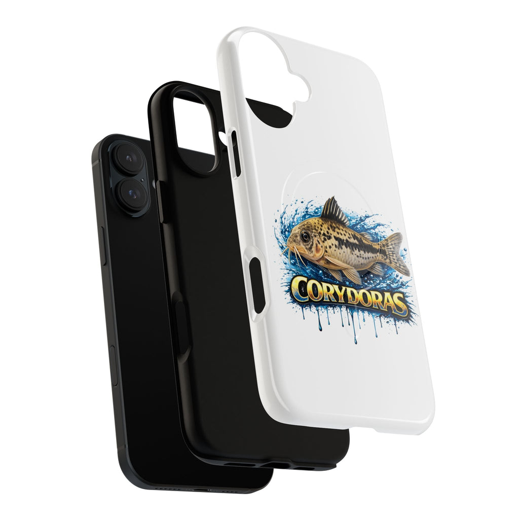 Corydoras Tough Magnetic Phone Case — Protective Fish Aquarium Design