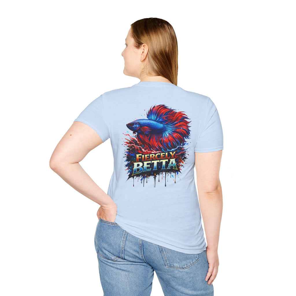 Fiercely Betta T-Shirt — Colorful Betta Fish Graphic Tee