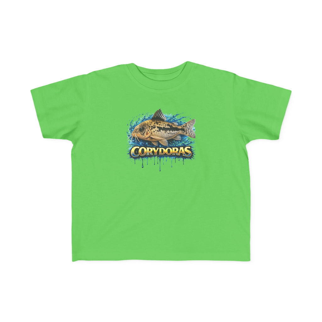 Toddler Tee — 'Corydoras' Aquarium Fish Graphic