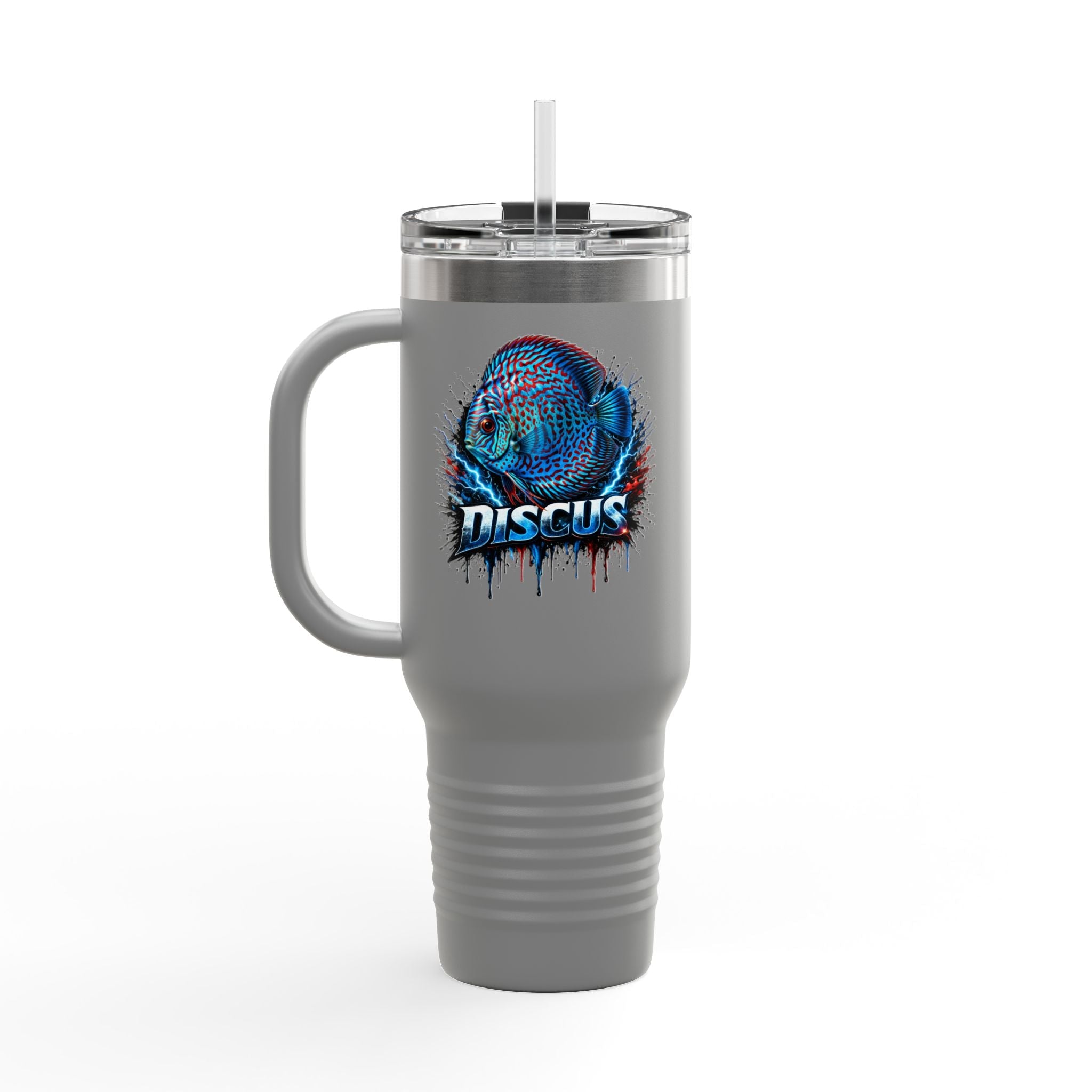Electric Discus – 40oz Premium Insulated Travel Mug