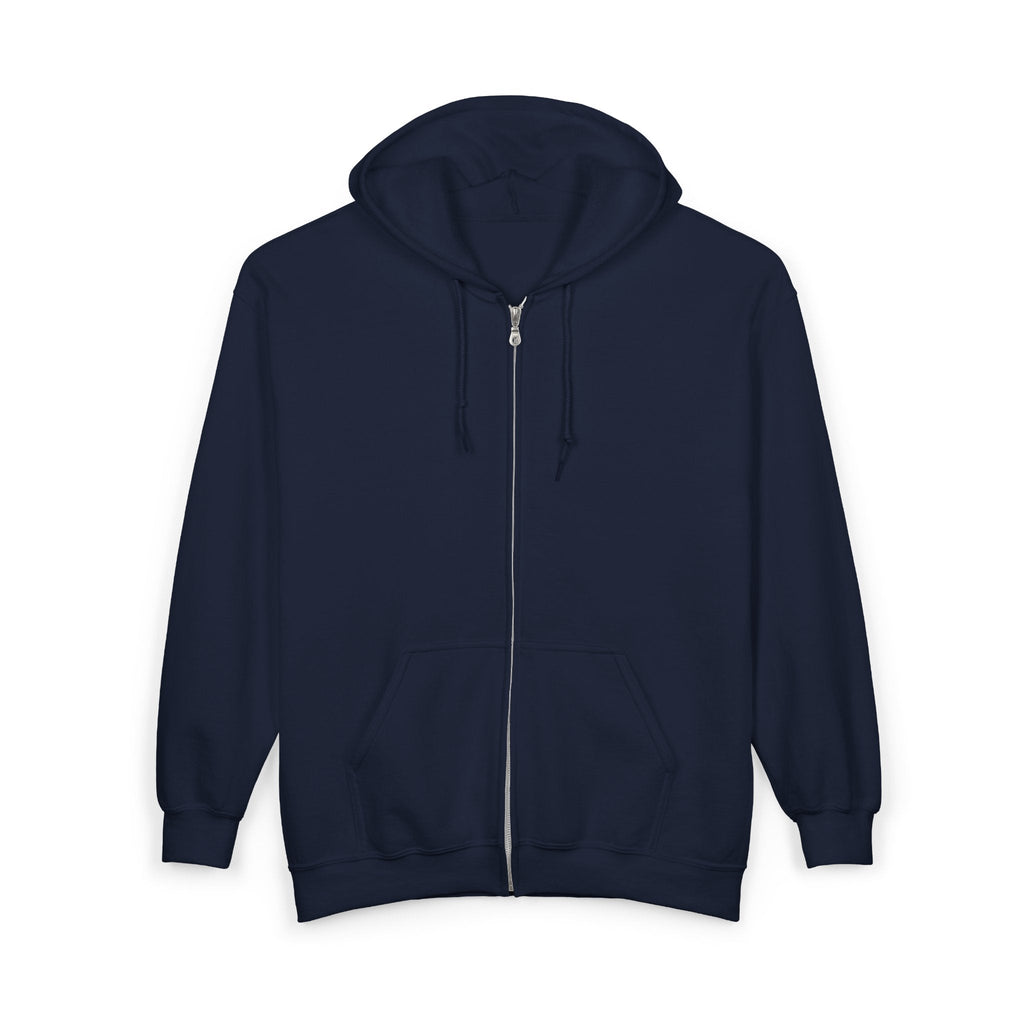 Acara Electric Blue Fish Zip Hoodie - Aquarium Fishing Graphic Jacket