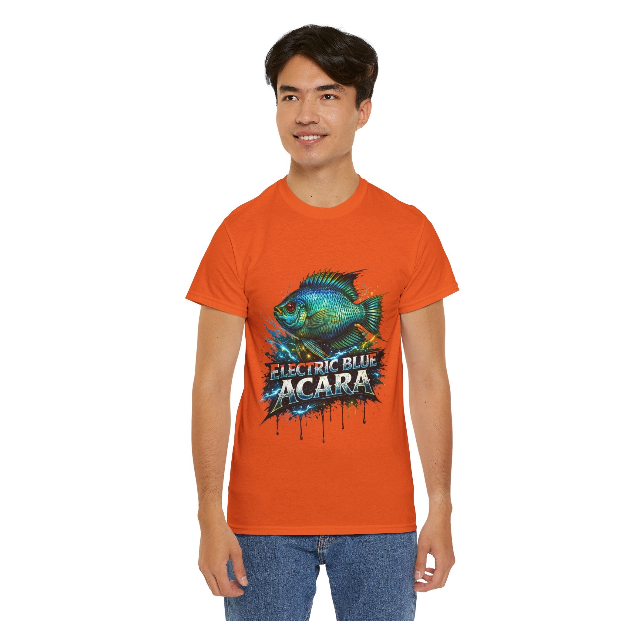 Electric Blue Acara – Premium Graphic Tee