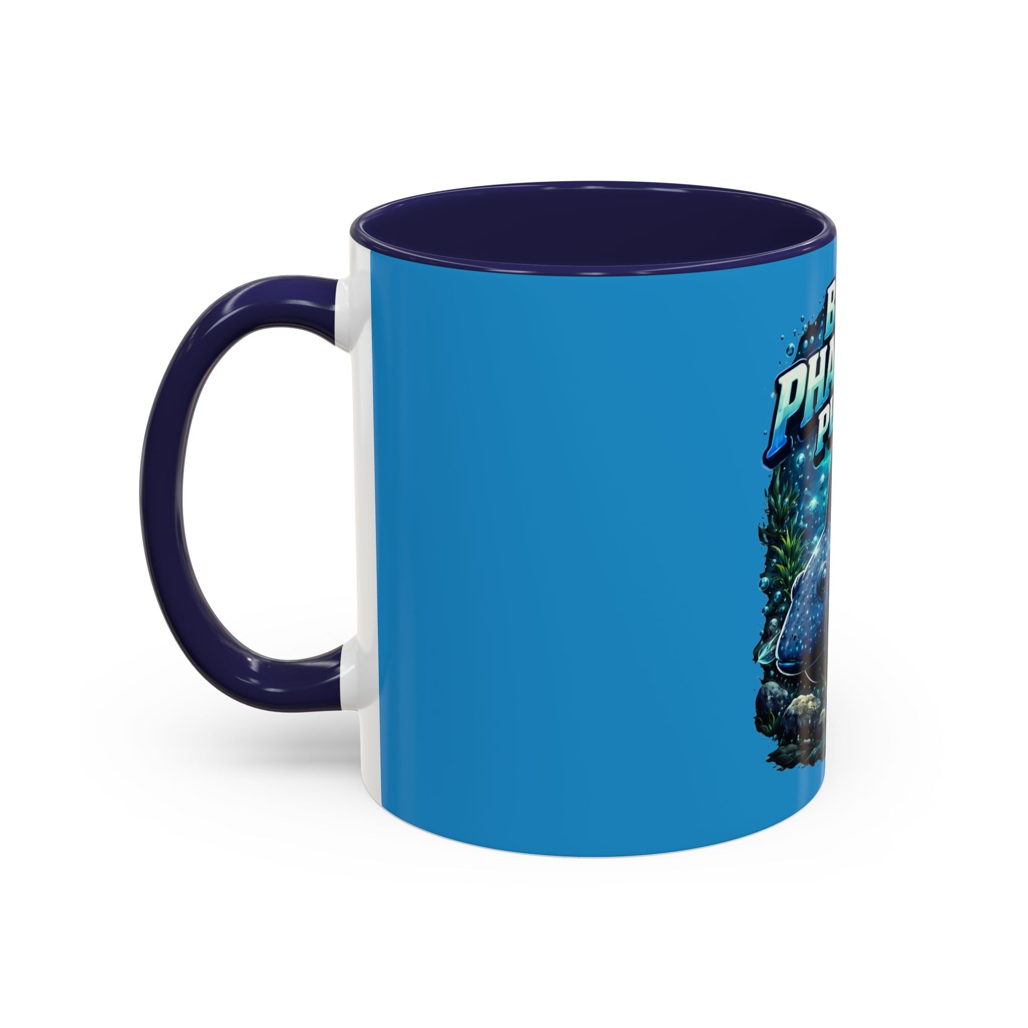 Blue Phantom Pleco Accent Coffee Mug – Aquarium Fish Lover Gift (11/15oz)