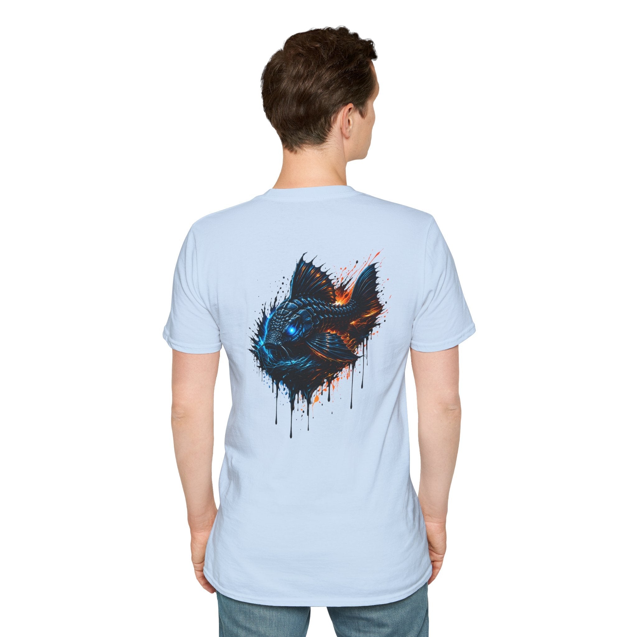 L-185 Xingu Spiny Monster Pleco — Premium Graphic T-Shirt