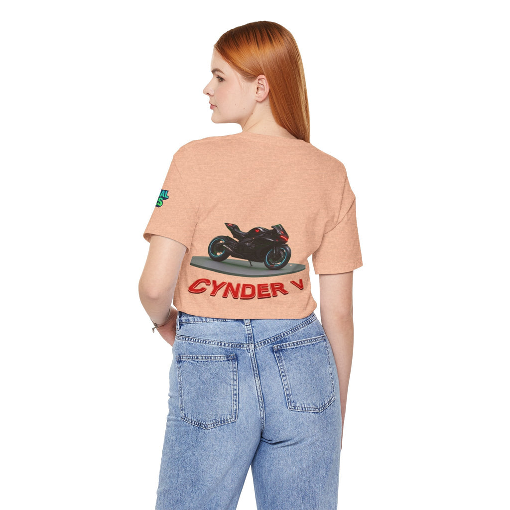 Cynder V Motorcycle Tee | The Eternal Wars