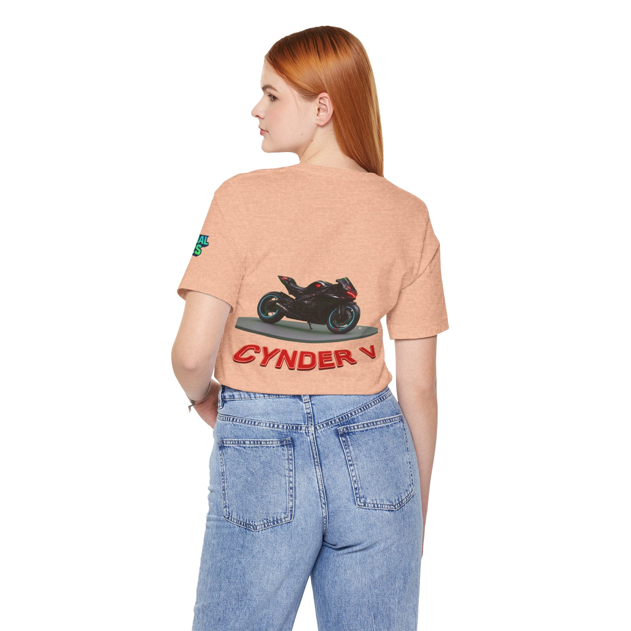 Cynder V Motorcycle Tee | The Eternal Wars