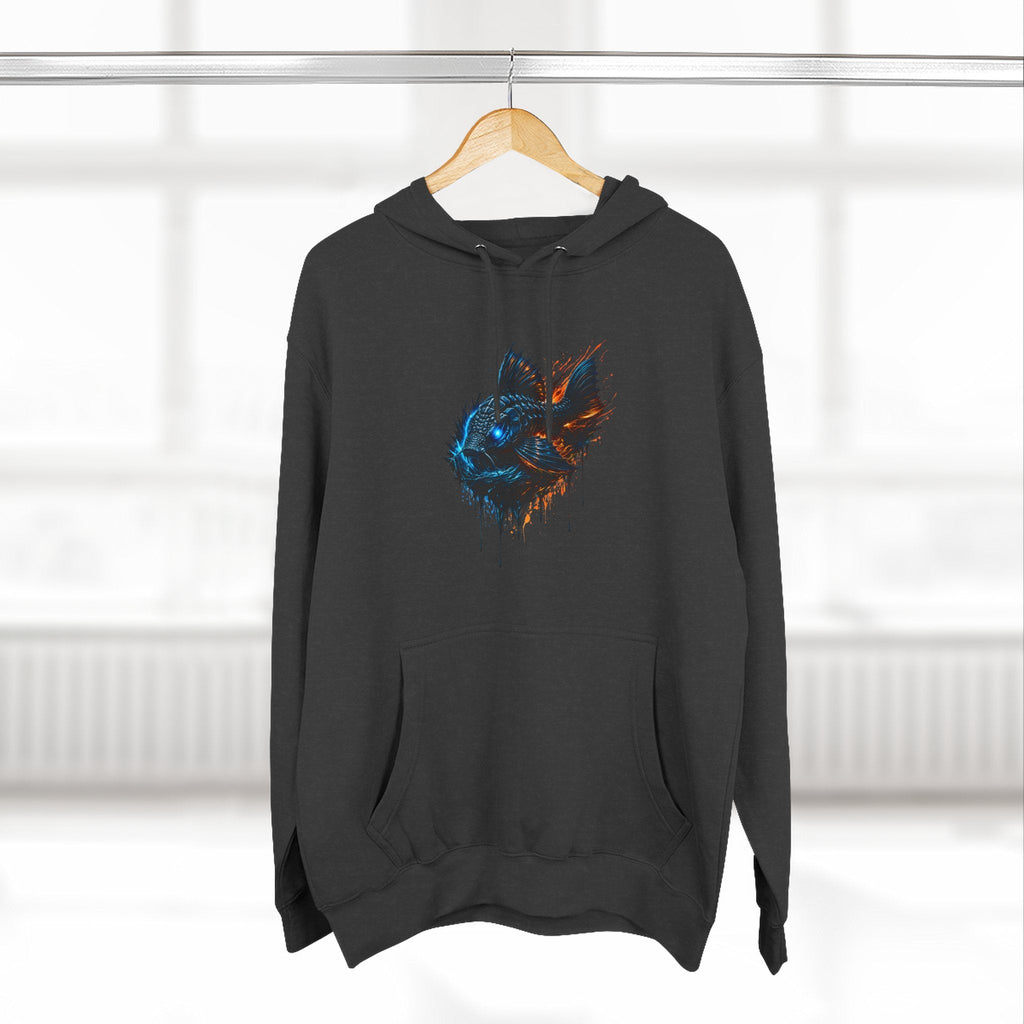 Armored Pleco L-185 – Premium Fleece Hooded Sweatshirt