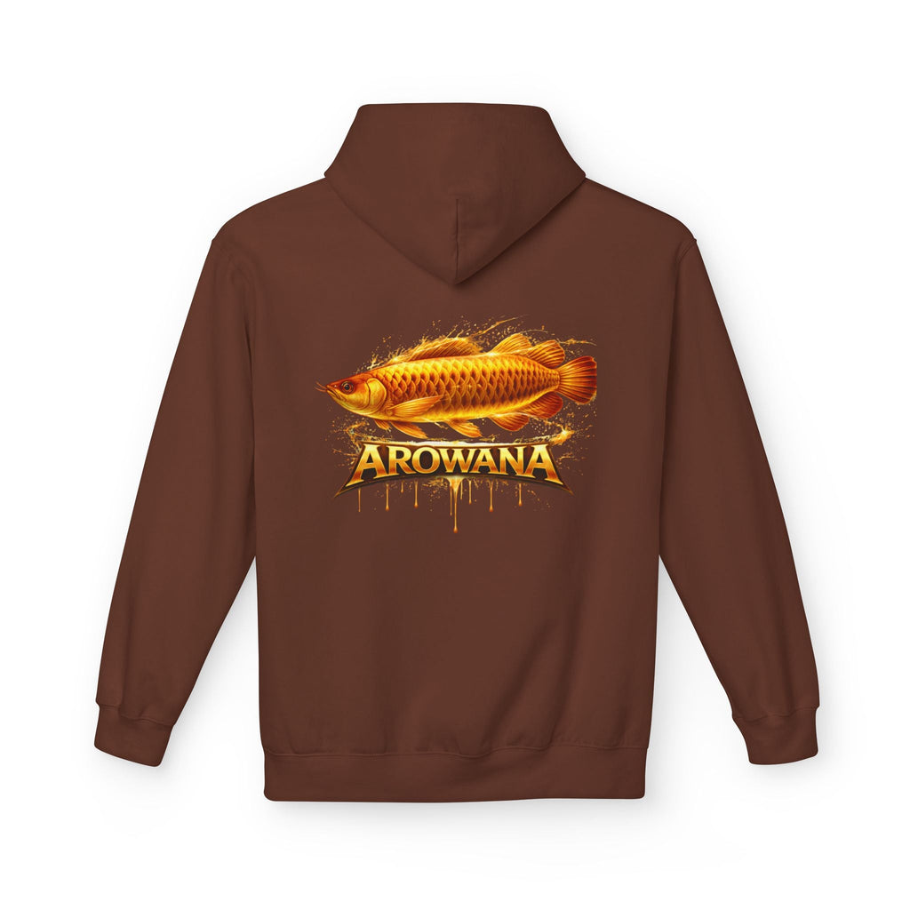 Arowana Fish Graphic Hoodie – Golden Arowana Design
