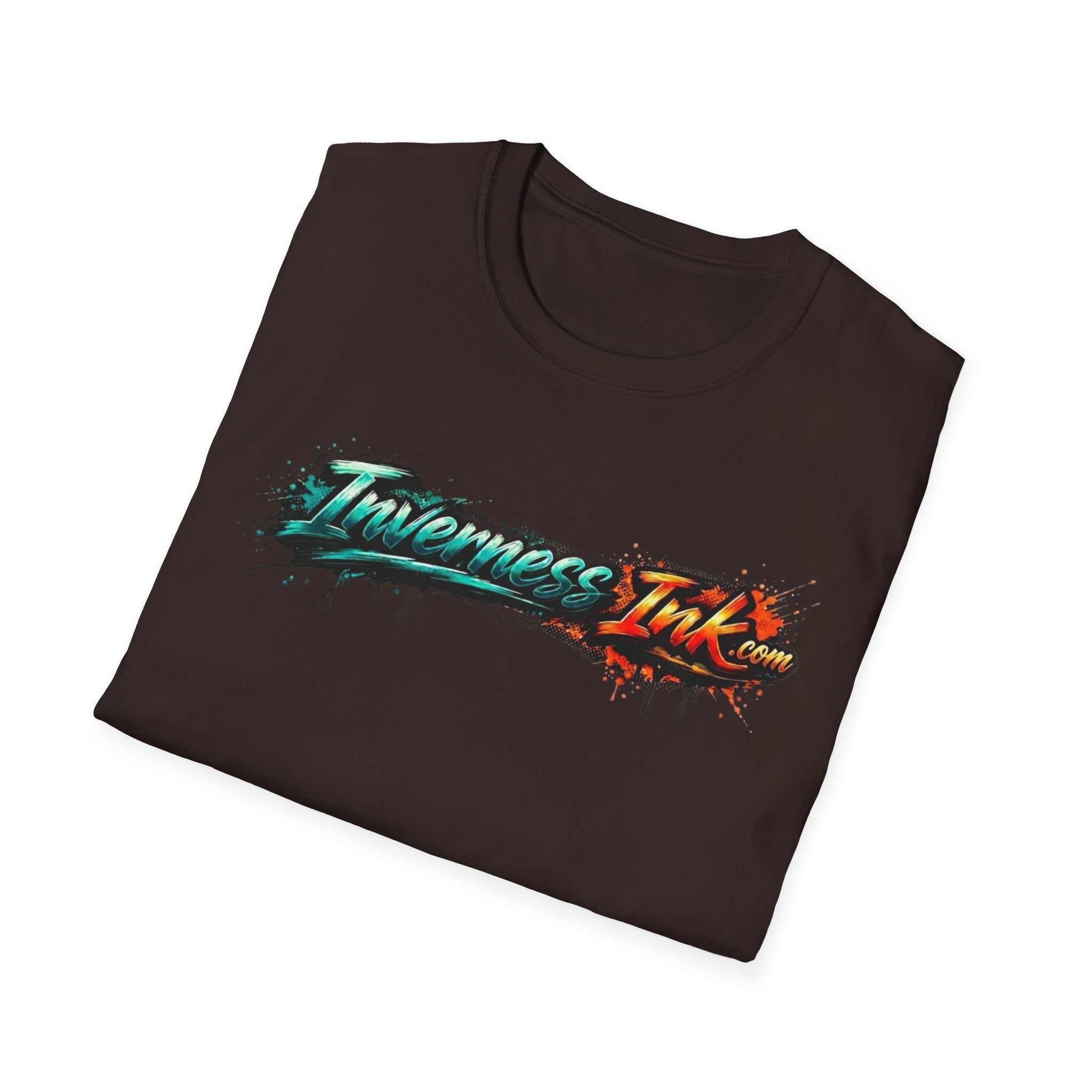 Electric Discus Fish T-Shirt - King of the Aquarium Lightning Art
