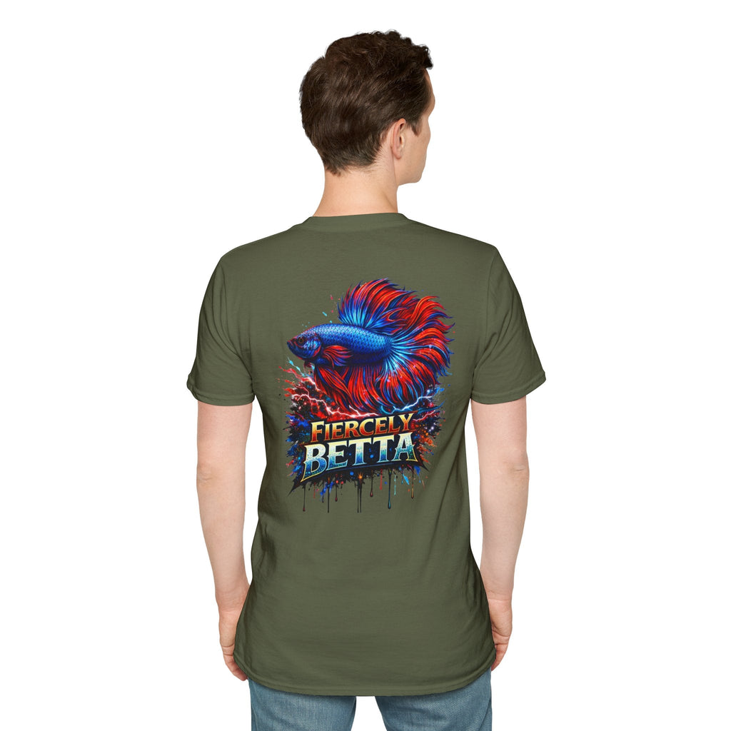 Fiercely Betta T-Shirt — Colorful Betta Fish Graphic Tee