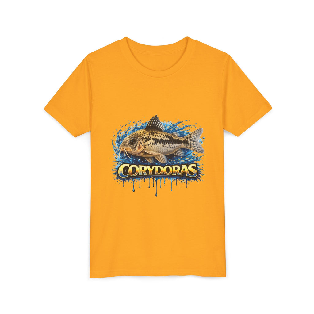 Corydoras Fish Youth Tee – Cute Aquarium Catfish Graphic Shirt