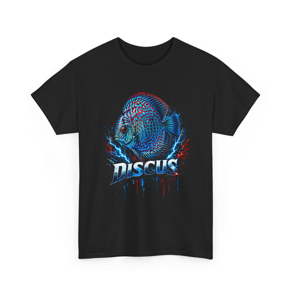 Discus Fish Graphic Tee - Vibrant Aquarium Fish Shirt