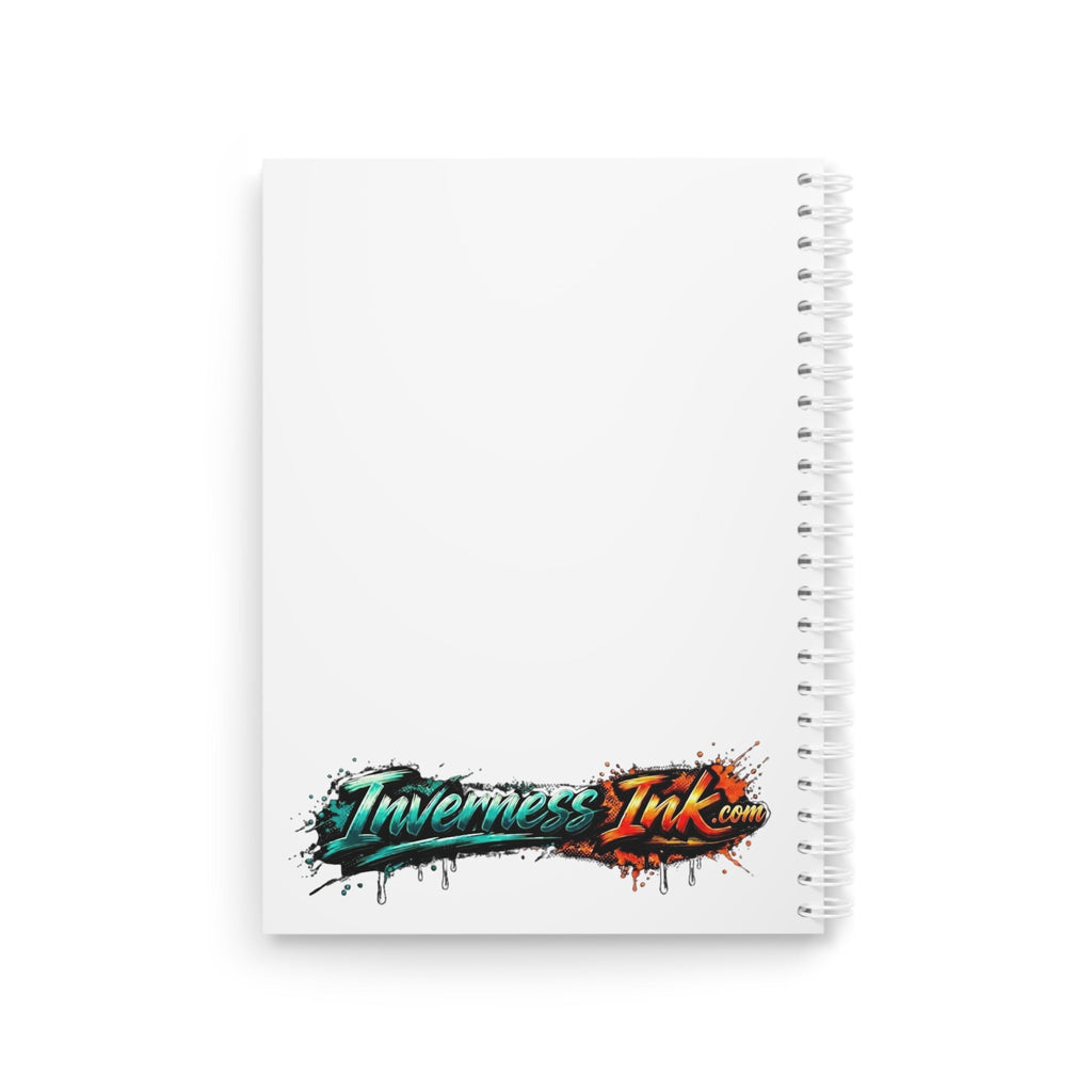 Betta Fish Spiral Notebook — Fiercely Betta Colorful Aquarium Journal