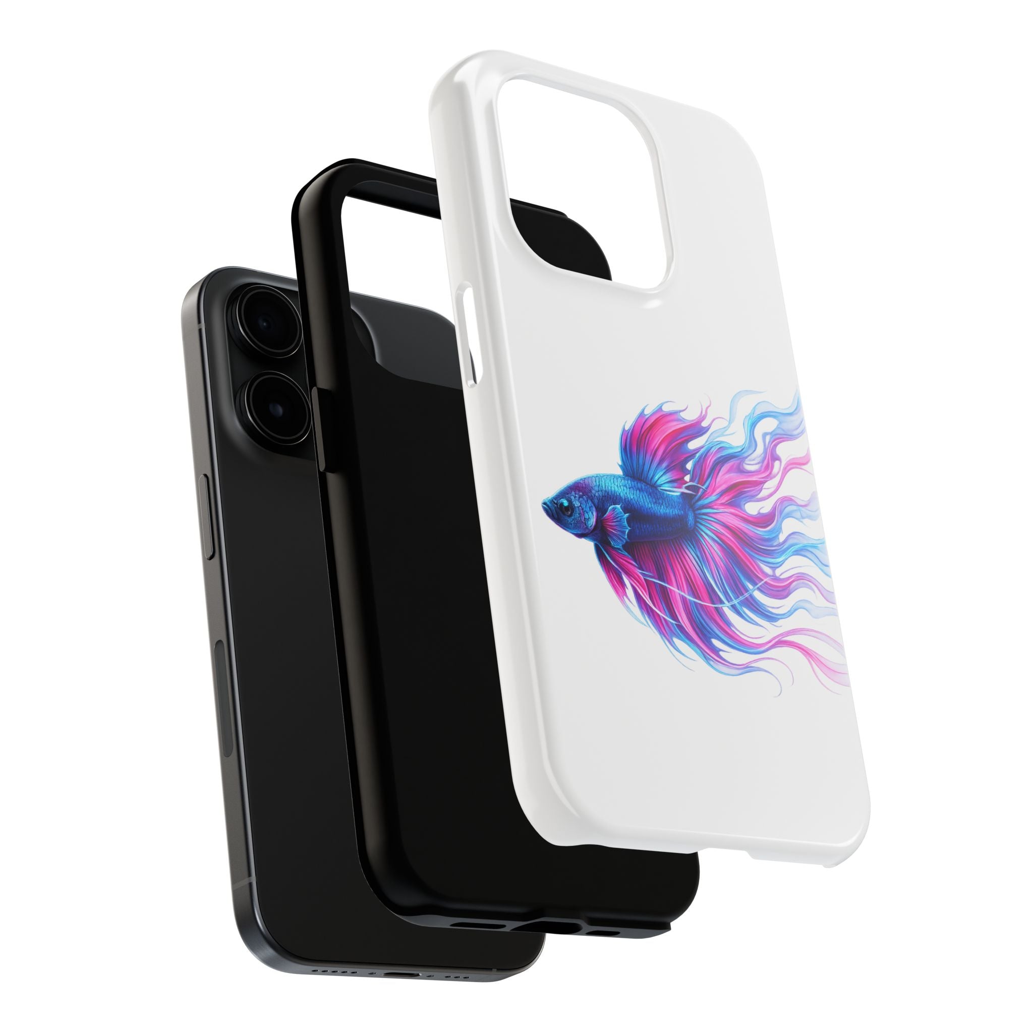 Electric Paint Betta Tough Phone Case