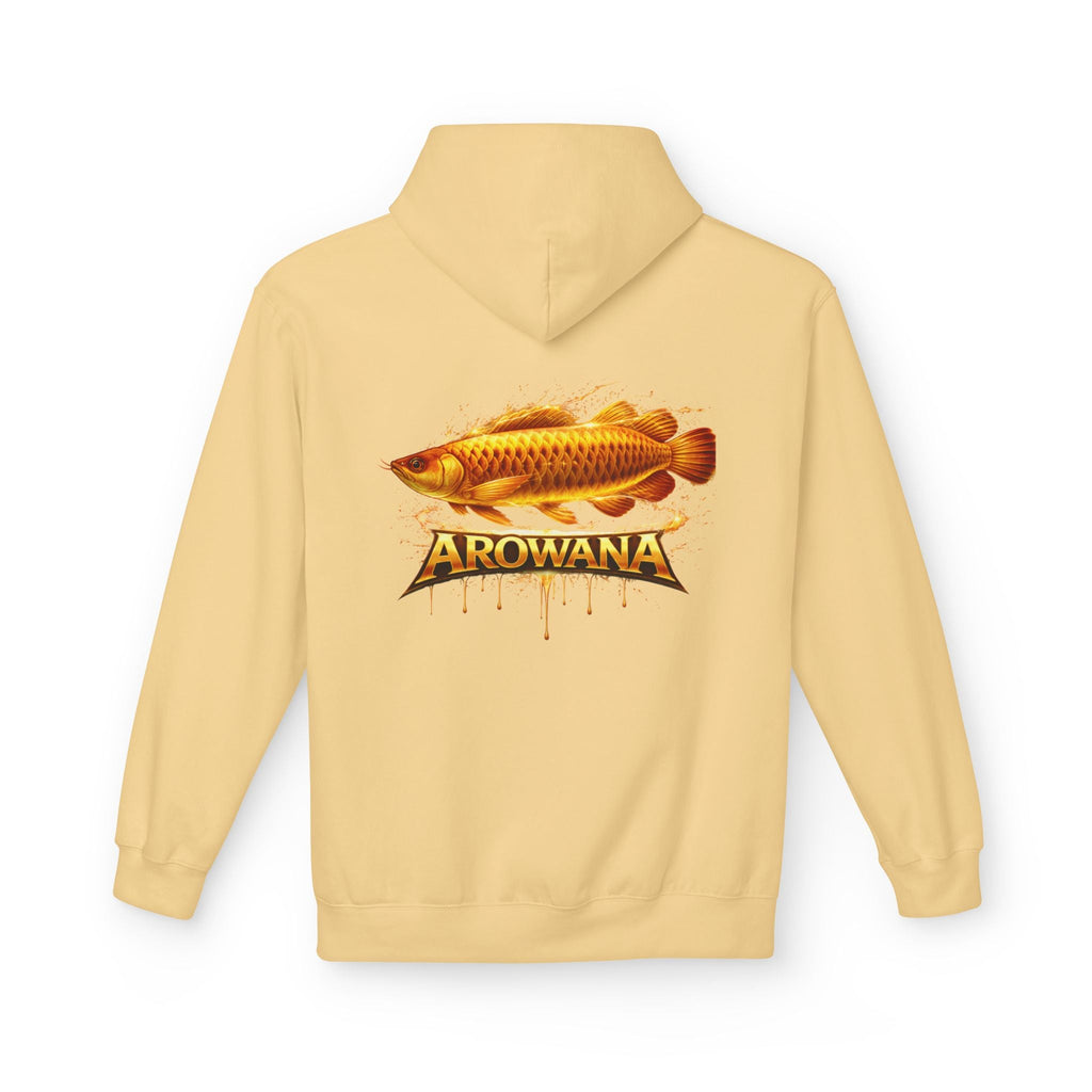 Arowana Fish Graphic Hoodie – Golden Arowana Design