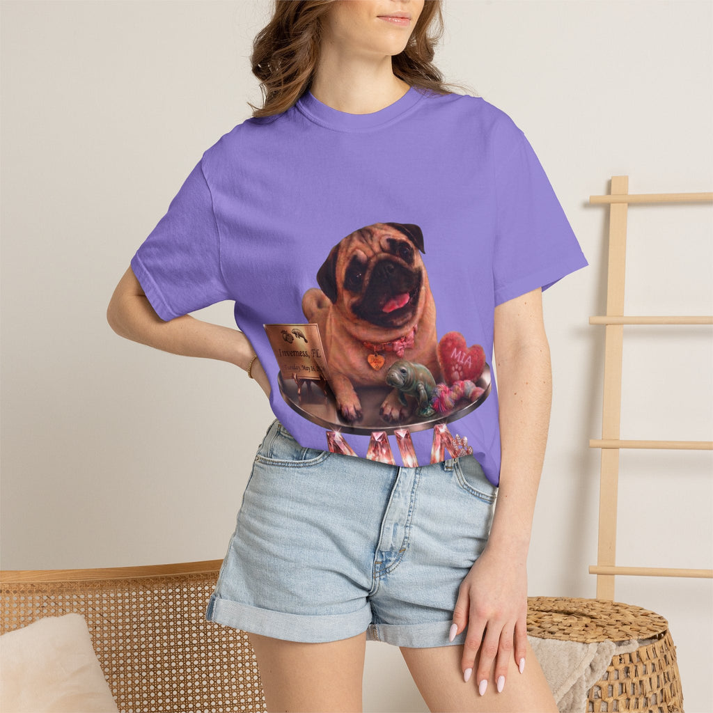 Mia Vintage Portrait Tee | Pug Life