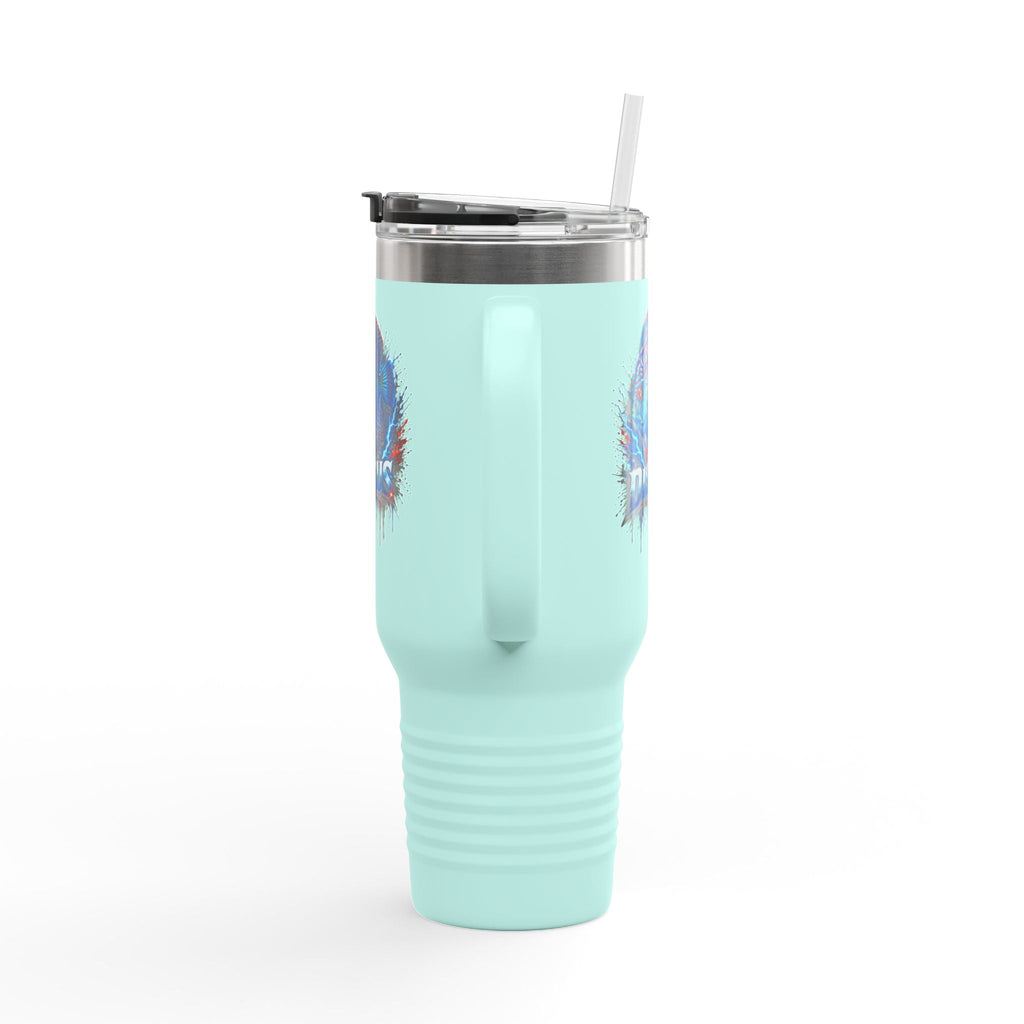 Electric Discus – 40oz Premium Insulated Travel Mug