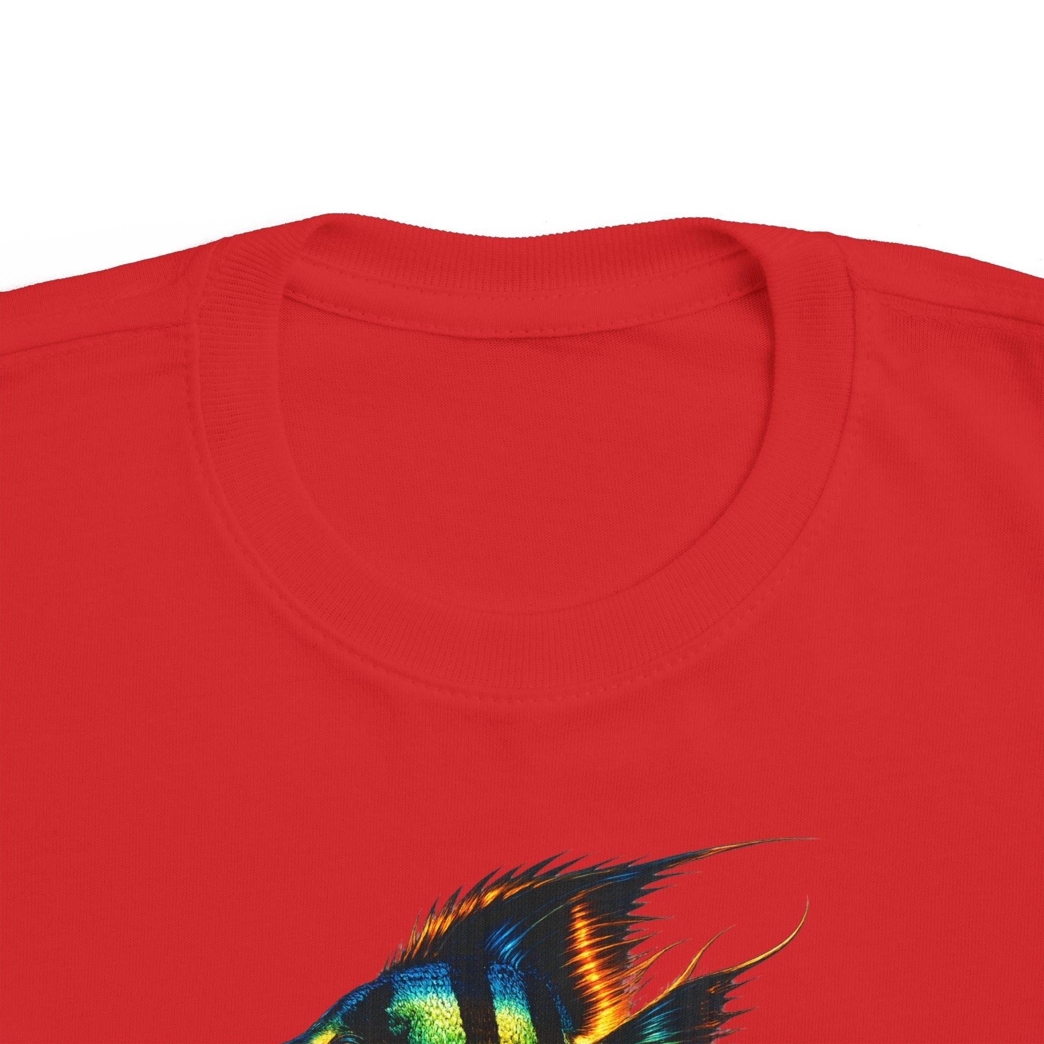 Toddler Fish Tee — Colorful Angelfish Graphic Kids Shirt
